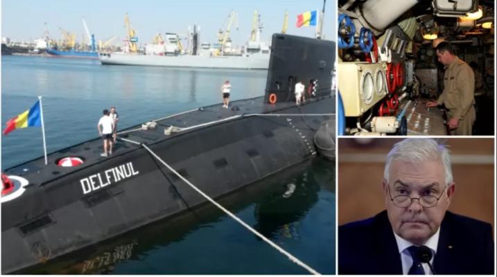”Delfinul”, singurul submarin din dotarea Armatei Române ajunge la fier vechi