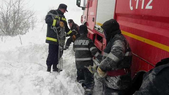 Pompierii ISU Dobrogea, pregătiți pentru urgia albă!
