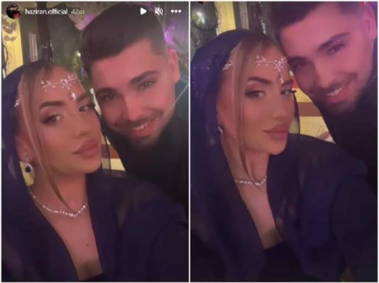 Luis Gabriel și Haziran au devenit nași de botez