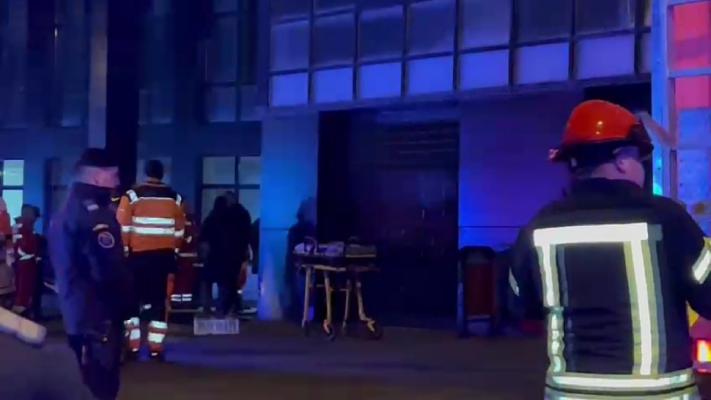 Incendiul de la spitalul privat din Cluj-Napoca, provocat de un bărbat care a intrat să fure