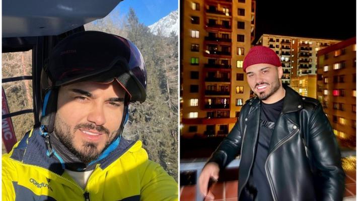 Jador, surprins pe o pârtie de schi din Austria