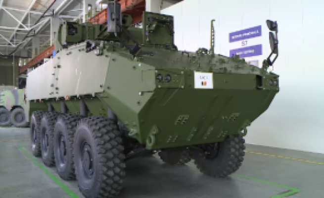 România vrea să cumpere 150 de blindate Piranha 5