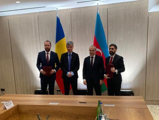 S-a semnat primul contract pentru livrarea de gaze naturale azere