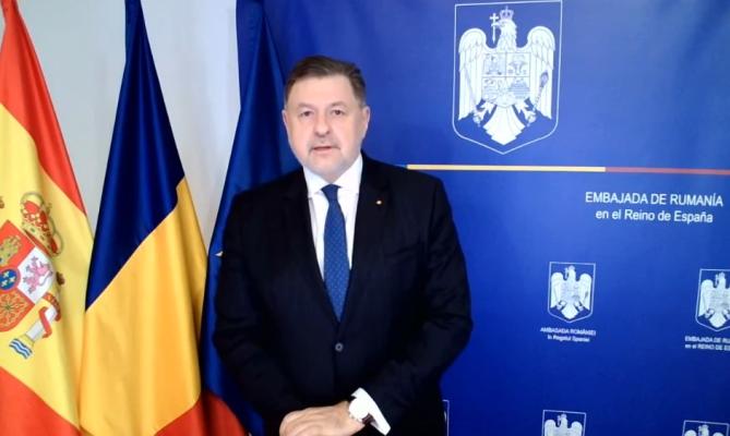Ministrul Rafila s-a întâlnit în Spania cu reprezentanţii autorităţilor publice din domeniul sănătăţii