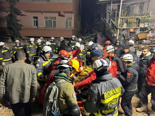 Pompierii români, salvatori în Turcia! Video