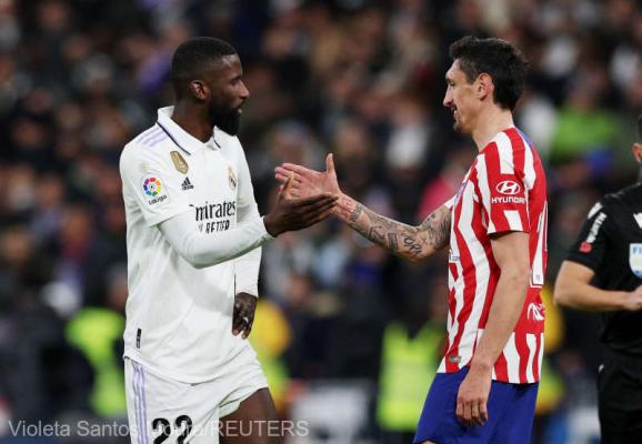 Fotbal: Real şi Atletico Madrid au încheiat cu o remiză derby-ul capitalei, în La Liga 