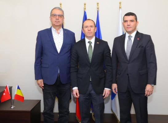 Vizita de curtoazie a ambasadorului Republicii Turcia la Primăria Municipiului Constanța