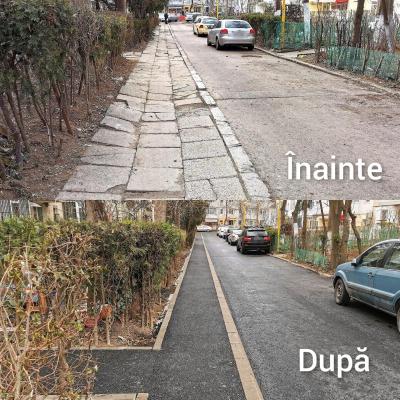 Trotuarele de pe aleea Topolog, reabilitate!