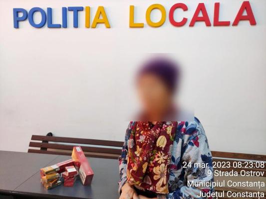  Depistați de polițiștii locali în timp ce comercializau țigări netimbrate 