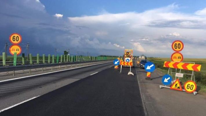 Trafic restricționat pe A2, pe sensul către București