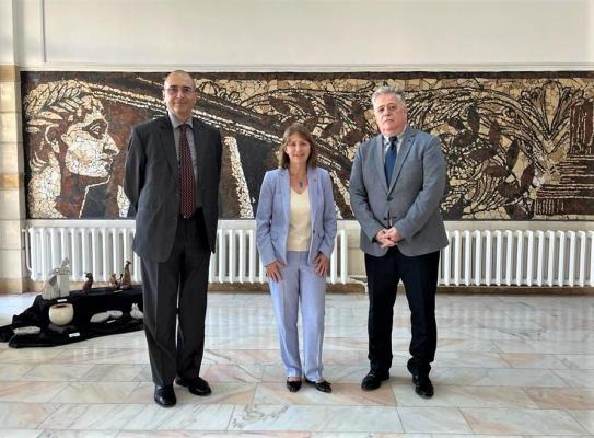 Ambasadorul SUA, Kathleen Kavalec, în vizită, la Universitatea Ovidius