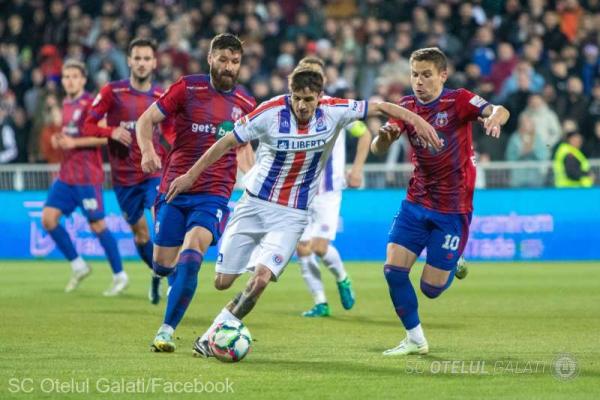 Fotbal: Oţelul Galaţi a învins-o pe CSA Steaua în play-off-ul Ligii a II-a