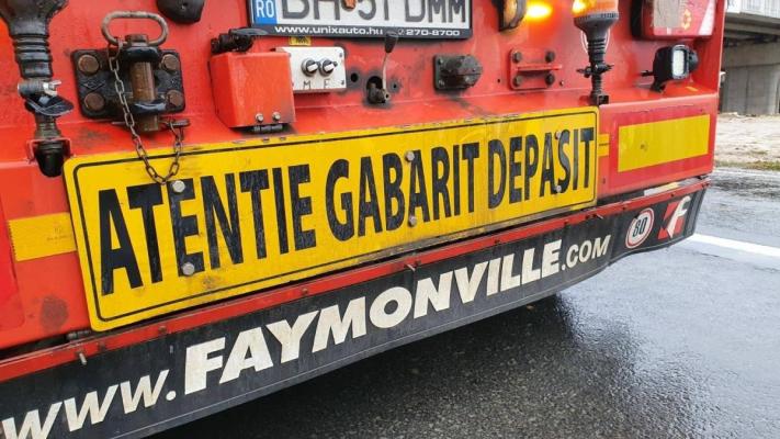 Atenție, șoferi! Transport agabaritic pe ruta Nădlac II PTF – Olimp