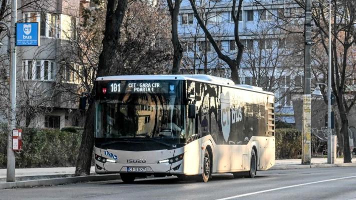 CT BUS: Autobuzele linei 101 vor circula deviat
