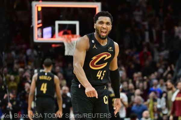 Baschet: Donovan Mitchell, autor a 40 de puncte, artizanul victoriei lui Cleveland Cavaliers cu Boston Celtics