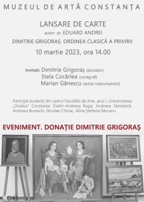 Triplu eveniment cultural la Muzeul de Artă Constanța 