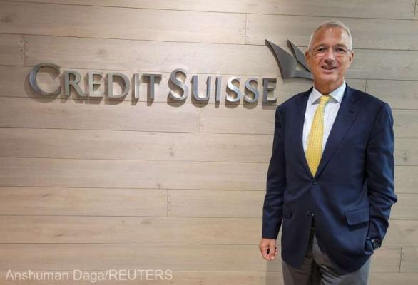 Preşedintele Credit Suisse spune că nu se pune problema unui ajutor din partea Guvernului