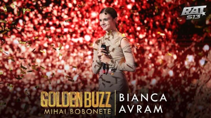 Bianca Avram, din Cumpăna, a primit Golden Buzz la Românii au Talent