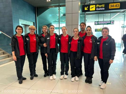 Gimnastică artistică: Echipa feminină a României, clasată pe locul 8 la Mondialele de juniori