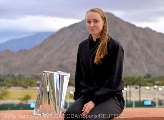  Tenis: Elena Rîbakina a urcat pe locul 7 în clasamentul WTA