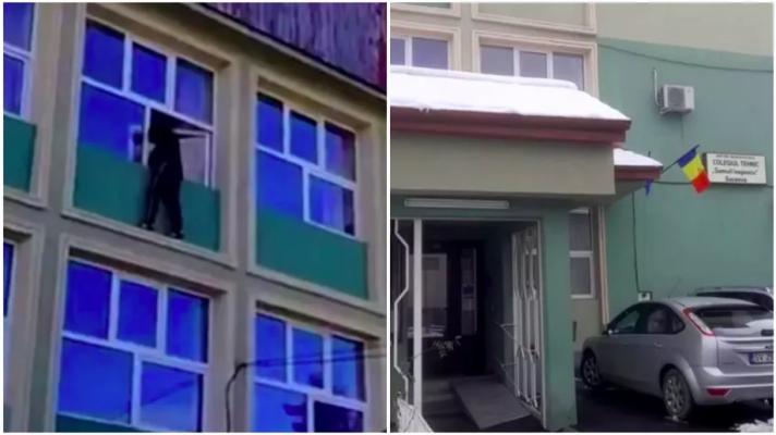 Elev cu dizabilități, îndemnat de colegi să se arunce de la etaj, în Suceava