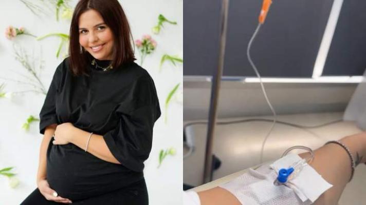Andreea Popescu se pregătește să nască în orice moment