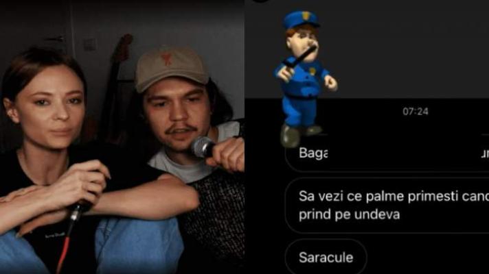 Radu, iubitul Oanei Matache, este amenințat cu bătaia de femei