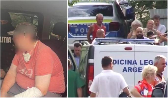 Închisoare pe viaţă pentru criminalul din Bascov care şi-a omorât părinţii, sora, fratele şi nepoata
