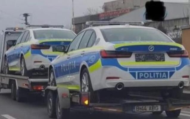 Au ajuns în țară primele BMW-uri care vor intra în dotarea Poliției Române!