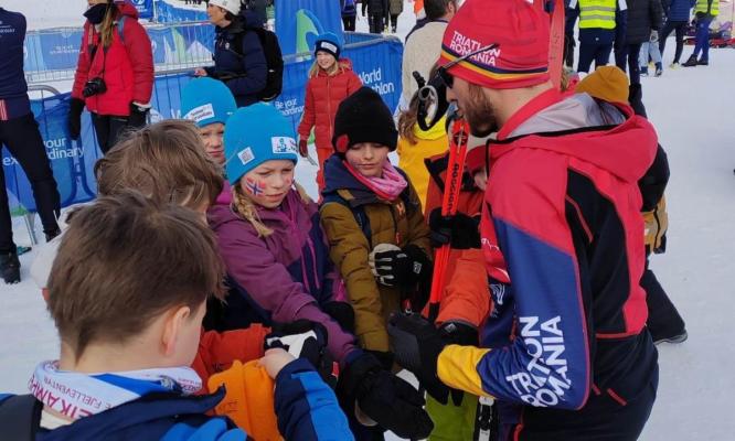 România are un campion mondial la Winter Duatlon