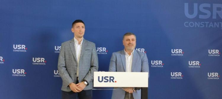 Conferință de presă USR: Sorin Grindeanu își bate joc de proiectele Constanței