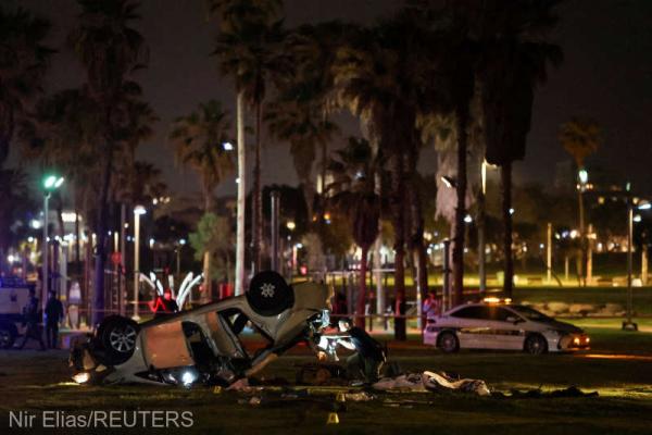 Atac armat la Tel-Aviv: Un mort şi mai mulți răniţi. Video