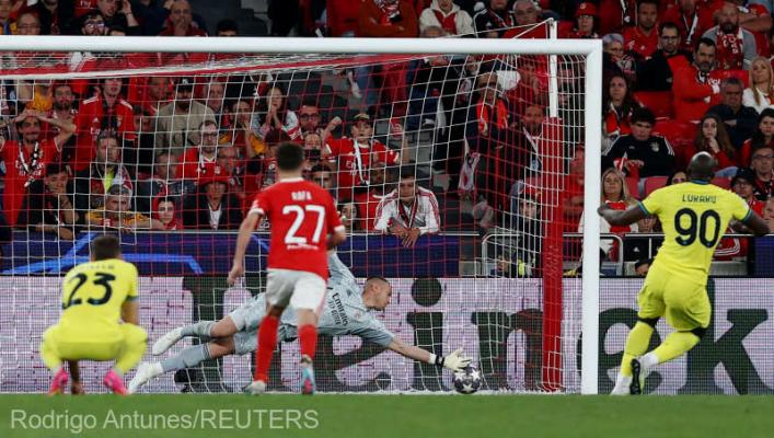  Fotbal: Inter Milano a învins-o cu 2-0 pe Benfica şi a luat o opţiune pentru semifinalele Ligii Campionilor