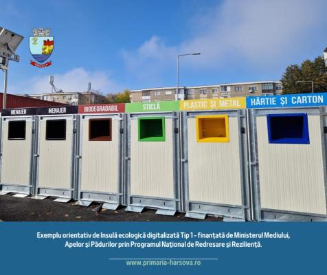 Primăria Hârșova, proiect de gestionare a deșeurilor
