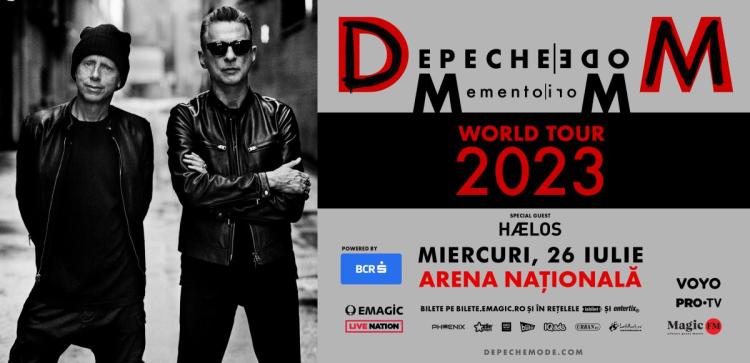 Trupa HAELOS deschide concertul Depeche Mode de pe 26 iulie, la Arena Națională