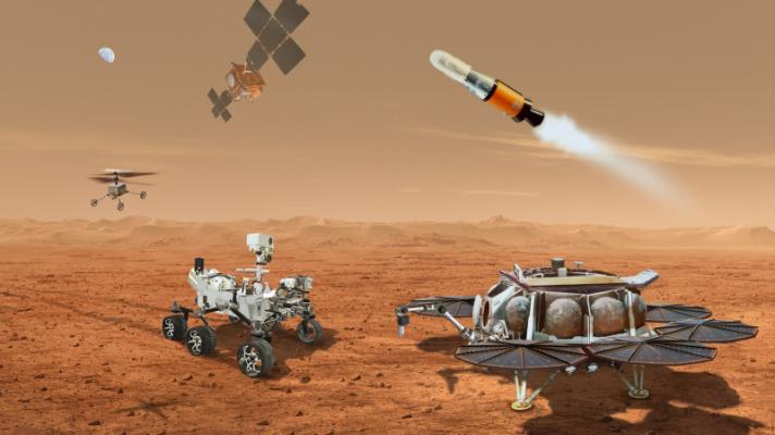NASA s-ar putea să fi găsit urme de viață pe Marte