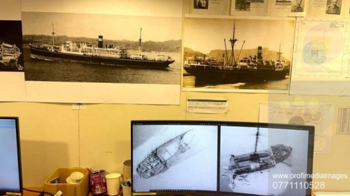 A fost găsită epava navei de război japoneze care a fost scufundată cu peste 1.000 de prizonieri la bord