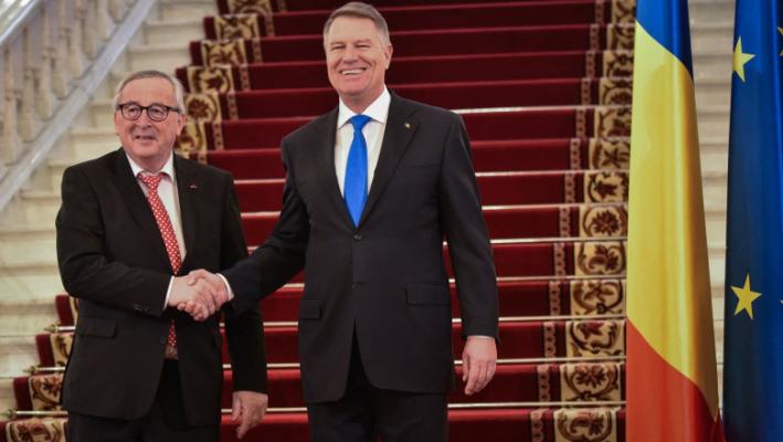 Fostul preşedinte al Comisiei Europene Jean-Claude Juncker, la Bucureşti