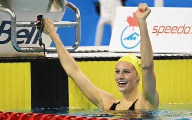  Înot: Canadianca Summer McIntosh (16 ani) a doborât recordul mondial la 400 m mixt