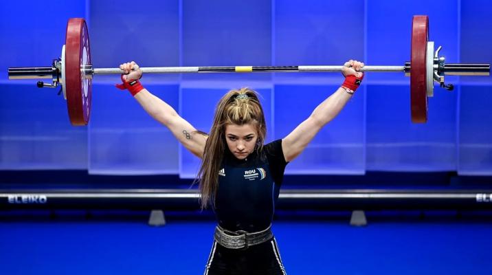 Haltere: Mihaela Cambei, triplă medaliată cu aur la Europenele de la Erevan