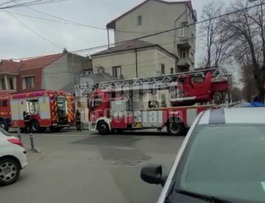 Incendiu în Constanța: o casă a luat foc
