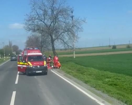 Tragedie! O șoferiță a murit la volan, între Poarta Albă și Castelu; a făcut infarct. Video
