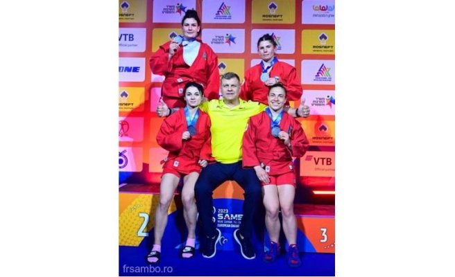 Sambo: România a cucerit patru medalii de argint în prima zi a Europenelor de la Haifa