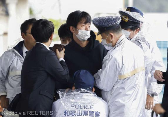 Un bărbat de 24 de ani, arestat după incidentul cu bombă fumigenă din timpul unui discurs al premierului Japoniei