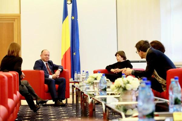 Consultări între ministrul afacerilor externe Bogdan Aurescu și omologul francez Catherine Colonna