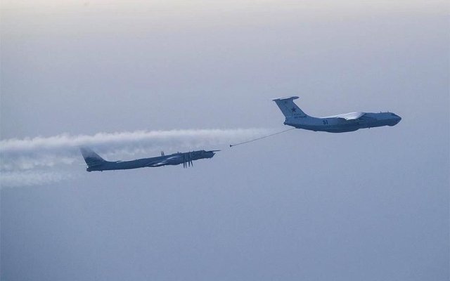Trei avioane militare ruseşti au fost interceptate deasupra Mării Baltice