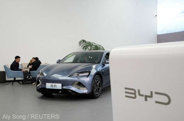BYD depăşeşte Volkswagen, devenind cel mai bine vândut brand auto din China