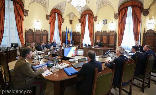 CSAT, convocat marţi, cu subiecte referitoare la situaţia de securitate din regiunea Mării Negre 