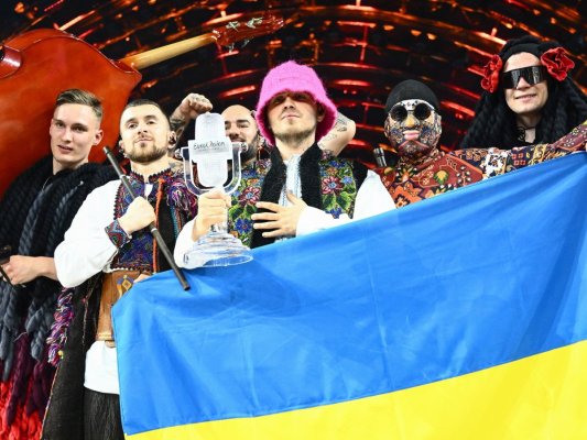  Eurovision 2023: Kalush Orchestra anticipează un spectacol ''cu aromă ucraineană''