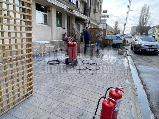 Alertă! Incendiu la ”Pui pe jar” 